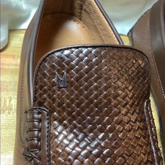 Moreschi Pixel Woven Leather Driving Loafers Mens Shoes - Picture 5 of 12